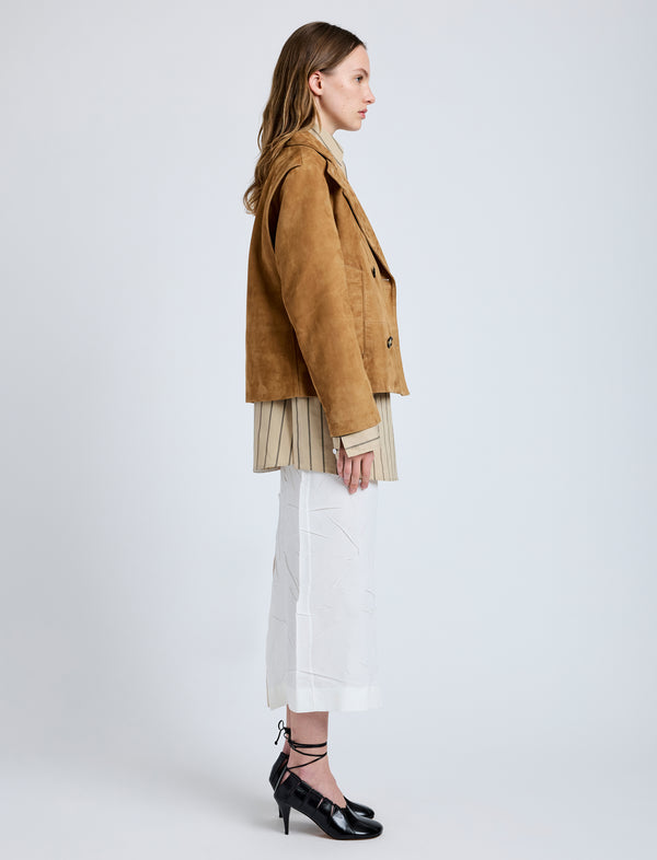 Proenza Schouler Proenza Schouler Nola Jacket In Suede - Pony