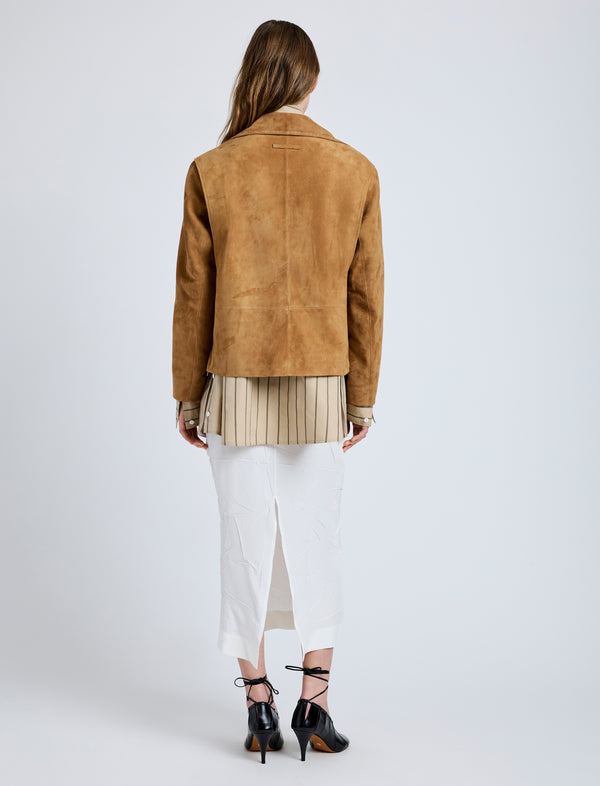 Proenza Schouler Proenza Schouler Nola Jacket In Suede - Pony