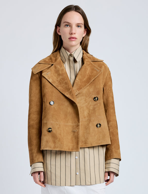 proenza schouler Proenza Schouler Nola Jacket in Suede - Pony
