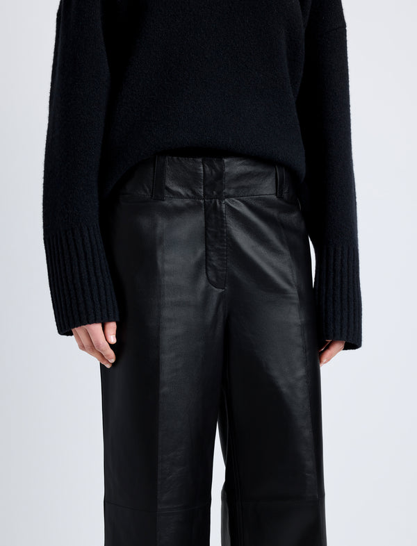 Proenza Schouler Proenza Schouler Noland Pant In Leather - Black