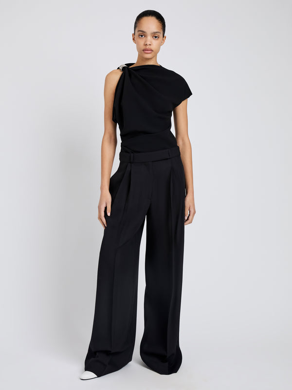 proenza schouler Proenza Schouler Patricia Pant in Classic Twill - Black