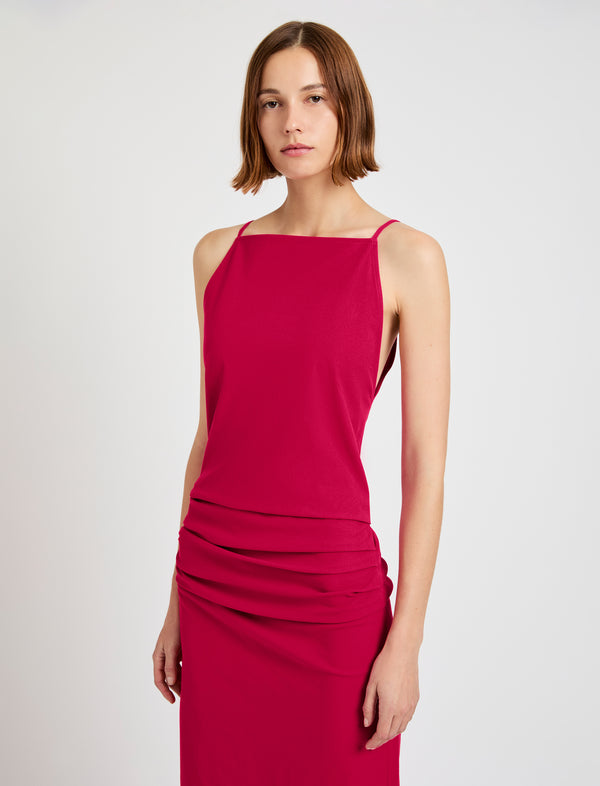 Proenza Schouler Proenza Schouler Priya Dress In Bi-Stretch Cotton Nylon - Orchid
