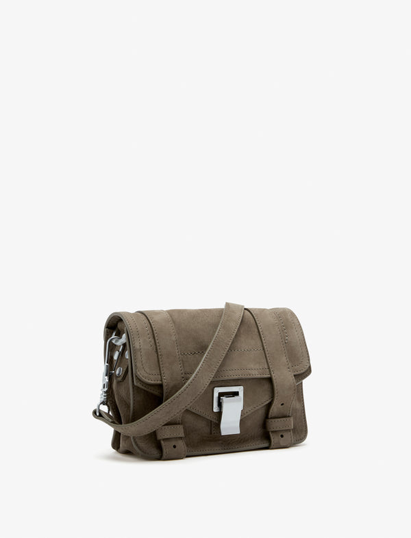 Proenza Schouler Proenza Schouler PS1 Mini Crossbody Bag In Nubuck Calf - Slate