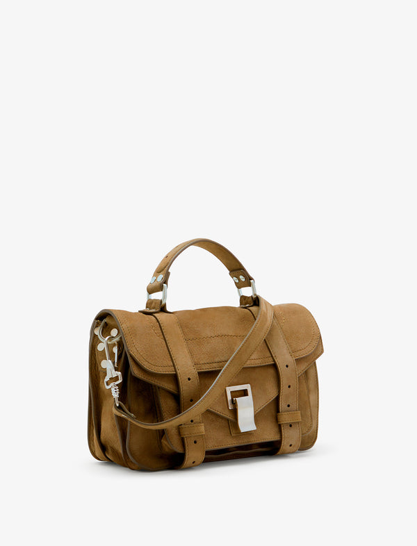 Proenza Schouler Proenza Schouler PS1 Tiny Bag In Nubuck Calf - Tobacco