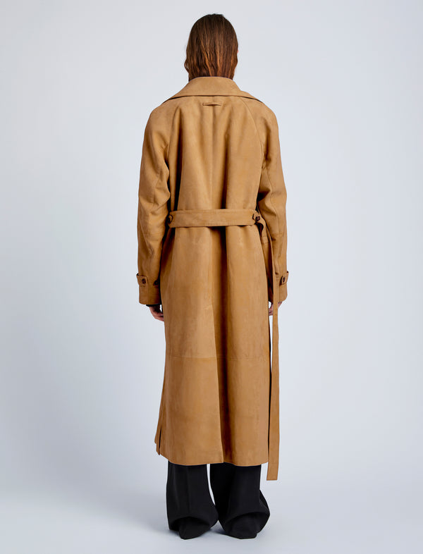Proenza Schouler Proenza Schouler Ramona Coat In Suede - Pony