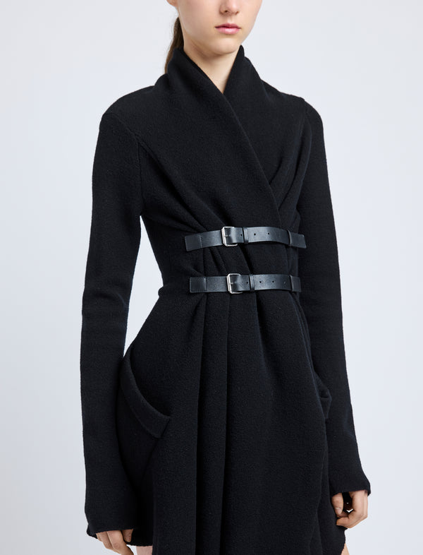 Proenza Schouler Proenza Schouler Reinhardt Dress In Wool Cashmere Knit - Black