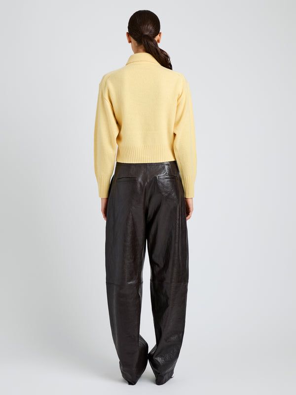 Proenza Schouler Proenza Schouler Rocio Cardigan In Cashmere - Pale Yellow