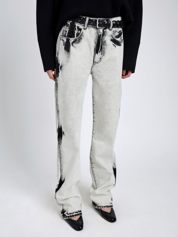 Proenza Schouler Proenza Schouler Ryman Jean In Fade Out Black - Fade Out Black