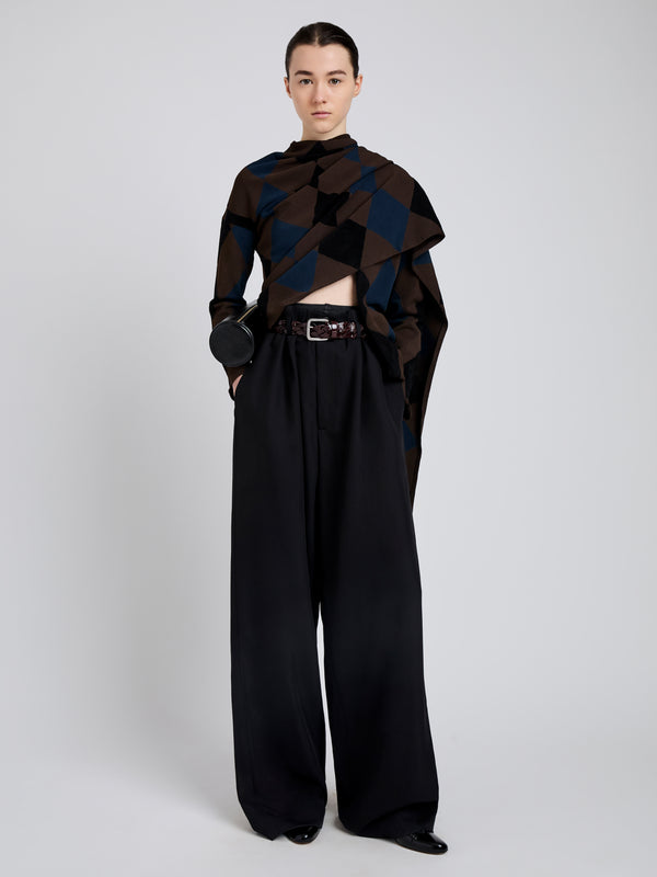 proenza schouler Proenza Schouler Salome Pant in Classic Twill - Black