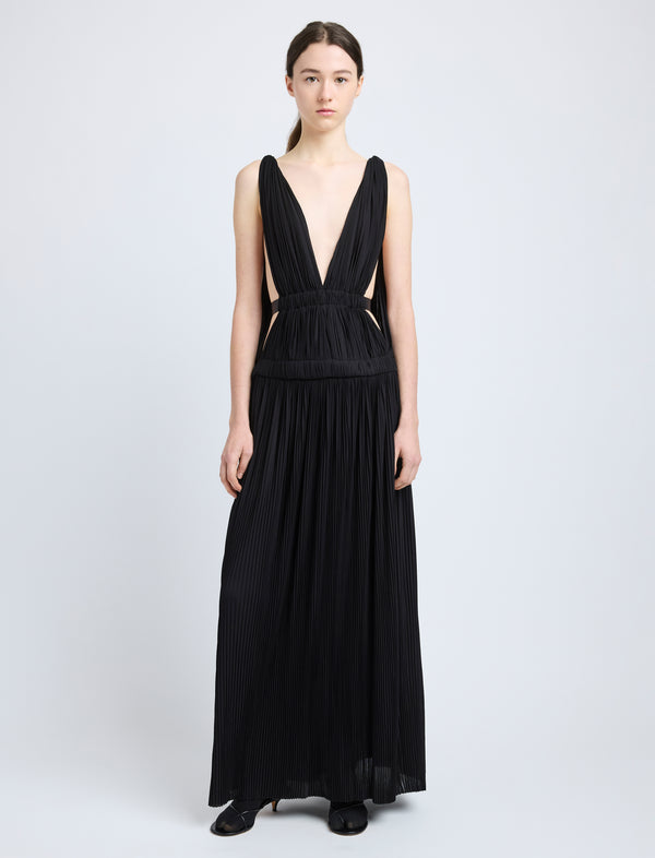 proenza schouler Proenza Schouler Serra Dress in Matte Jersey - Black