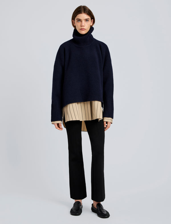 proenza schouler Proenza Schouler Shaila Pant in Silk Viscose Knit - Black