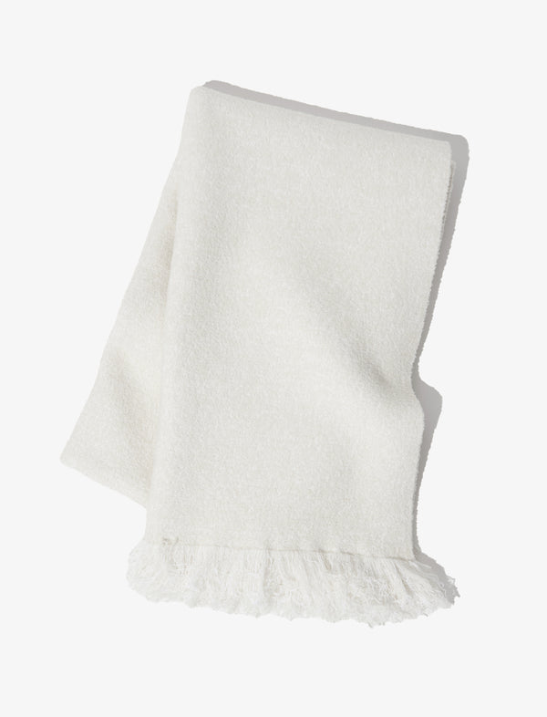 Proenza Schouler Proenza Schouler Shawl In Textured Knits - Ivory