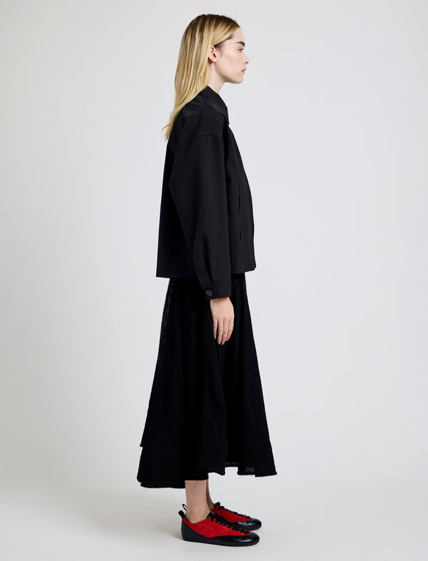 Proenza Schouler Proenza Schouler Sibyl Jacket In Stretch Nylon - Black