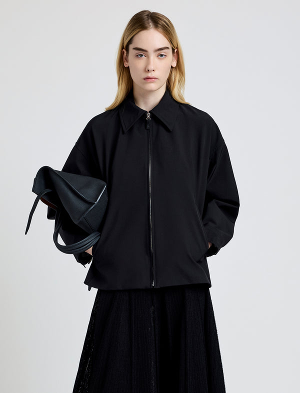 proenza schouler Proenza Schouler Sibyl Jacket in Stretch Nylon - Black