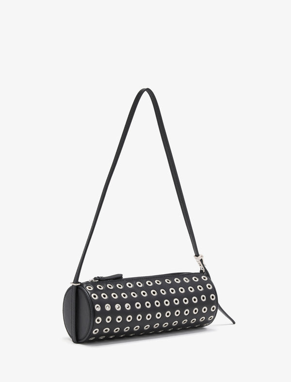 Proenza Schouler Proenza Schouler Silo Bag In Eyelet Covered Nappa - Black