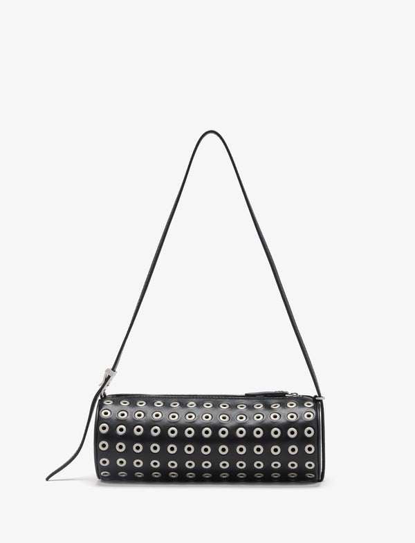 Proenza Schouler Proenza Schouler Silo Bag In Eyelet Covered Nappa - Black