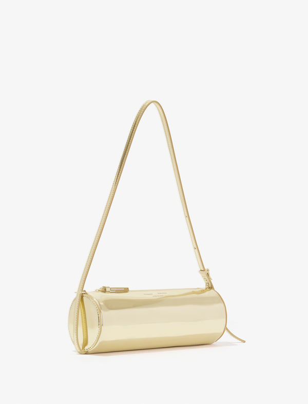 Proenza Schouler Proenza Schouler Silo Bag In Mirrored Metallic - Light Gold