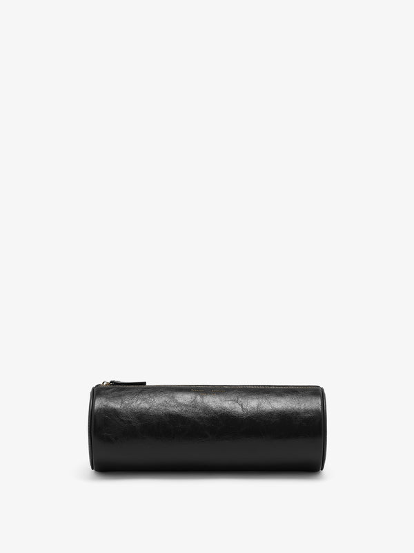 proenza schouler Proenza Schouler Silo Clutch in Shiny Calf - Black