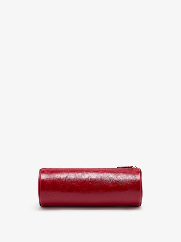 Proenza Schouler Proenza Schouler Silo Clutch In Shiny Calf - Red