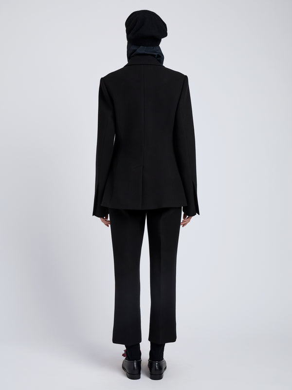 Proenza Schouler Proenza Schouler Silva Jacket In Wool Scuba - Black