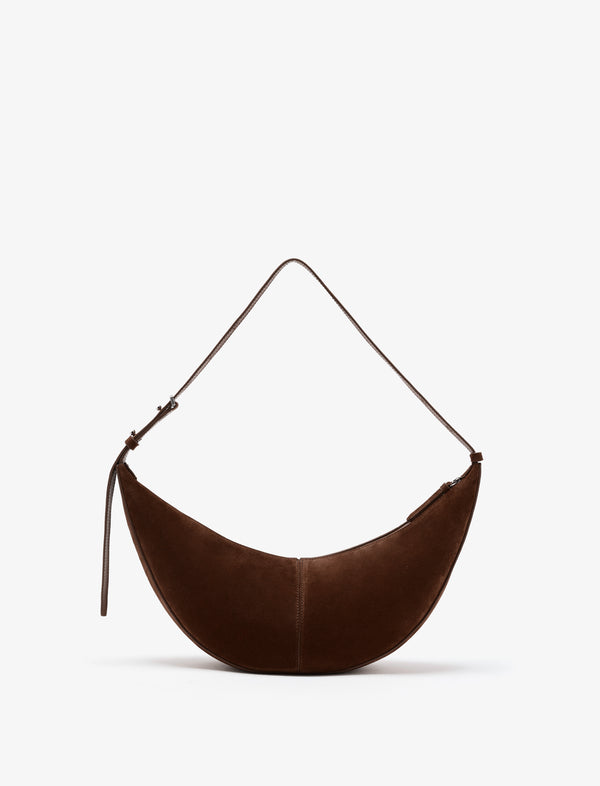Proenza Schouler Proenza Schouler Slide Bag In Soft Suede - Chocolate