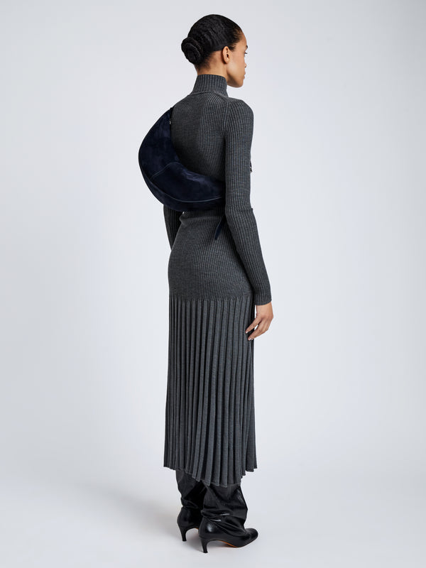 proenza schouler Proenza Schouler Slide Bag in Soft Suede - Dark Navy