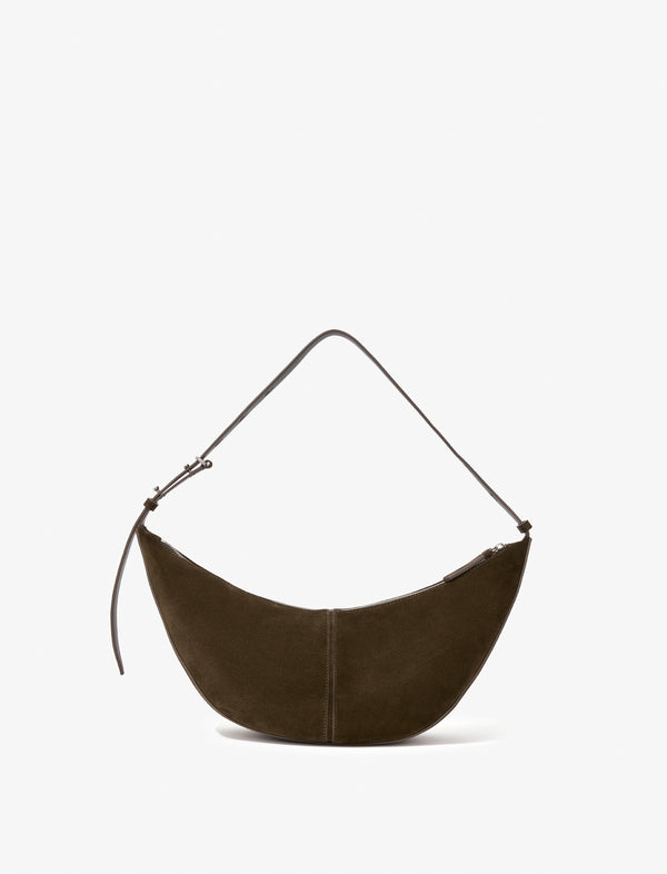 Proenza Schouler Proenza Schouler Slide Bag In Soft Suede - Olive