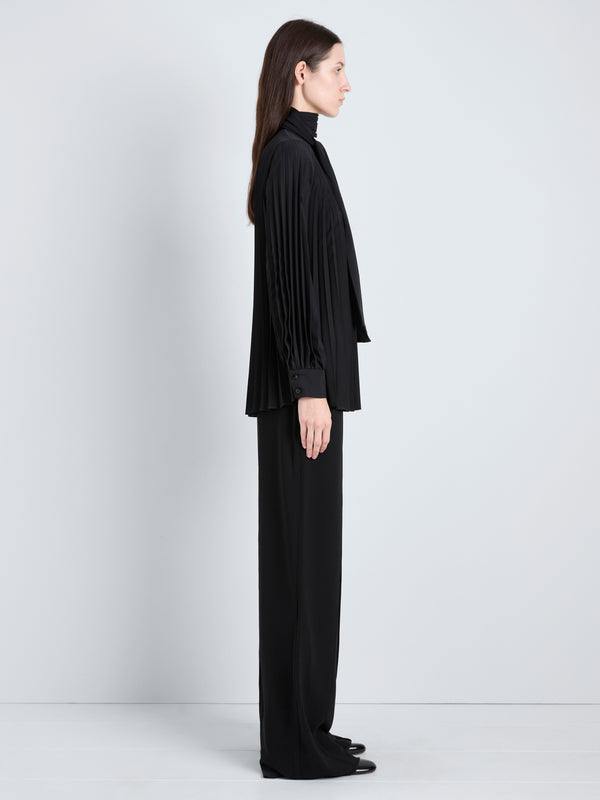 Proenza Schouler Proenza Schouler Soomin Top In Technical Crepe - Black