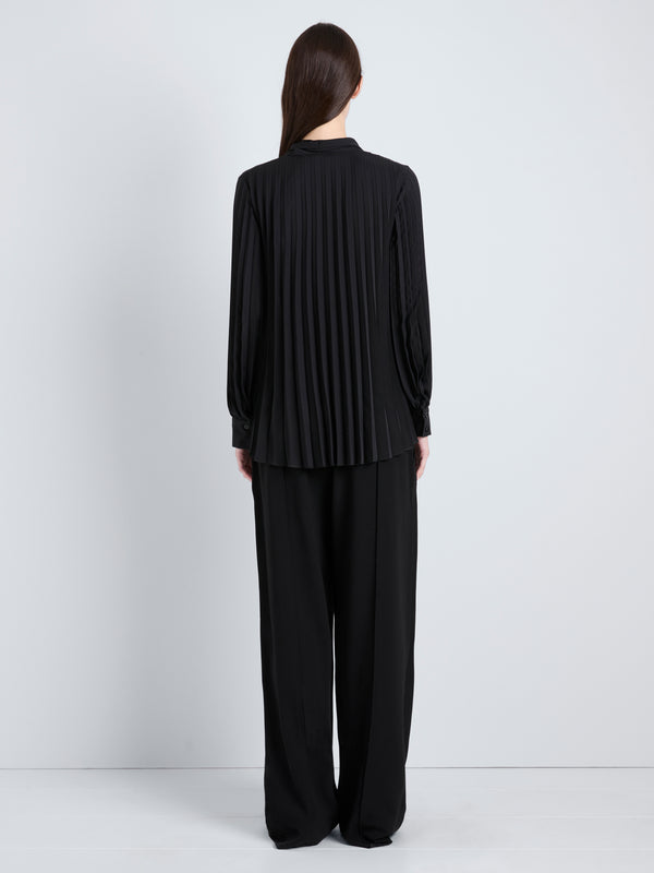 Proenza Schouler Proenza Schouler Soomin Top In Technical Crepe - Black