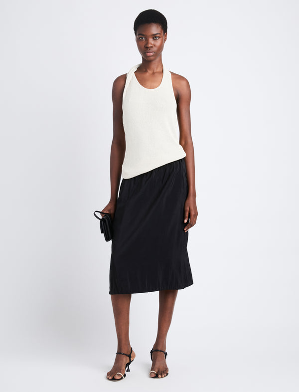 Proenza Schouler Proenza Schouler Stevie Top In Textured Knit - White