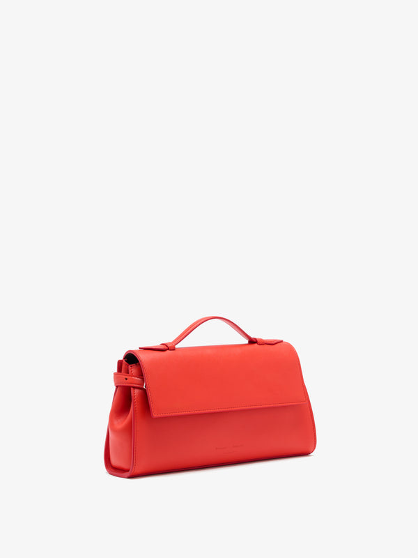 Proenza Schouler Proenza Schouler Tate Clutch In Smooth Calf - Vermillion