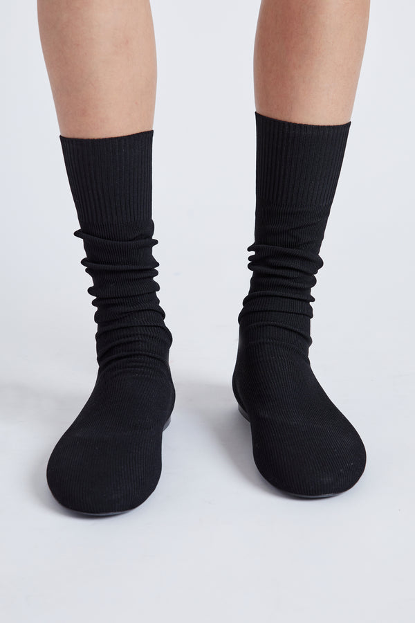 Proenza Schouler Proenza Schouler Tee Knit Sock Boots - Black