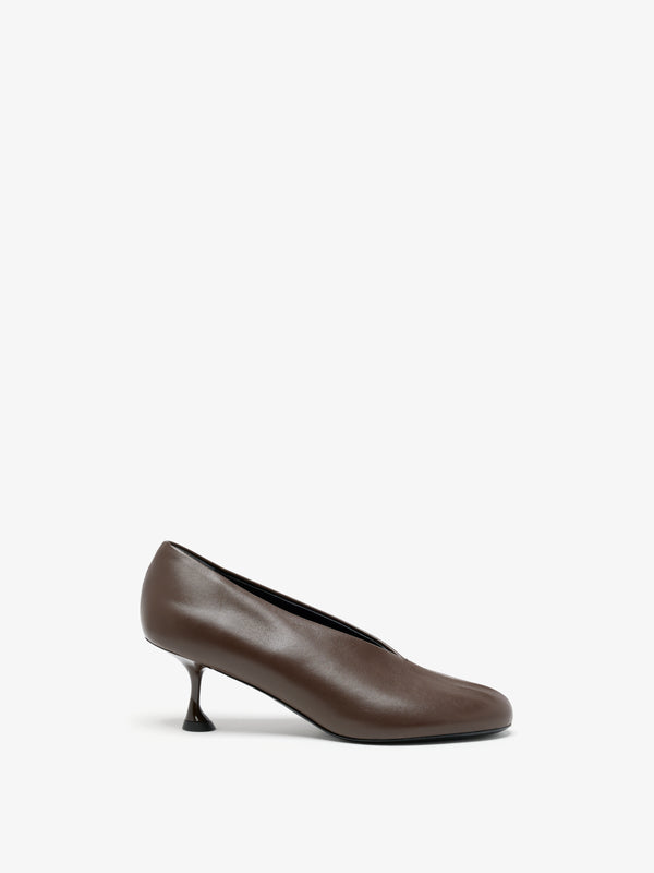 Proenza Schouler Proenza Schouler Tee Pumps In Nappa - Mahogany