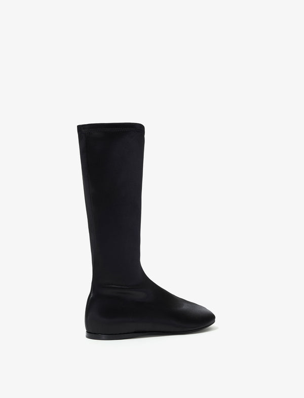 Proenza Schouler Proenza Schouler Tee Satin Sock Boots - Black