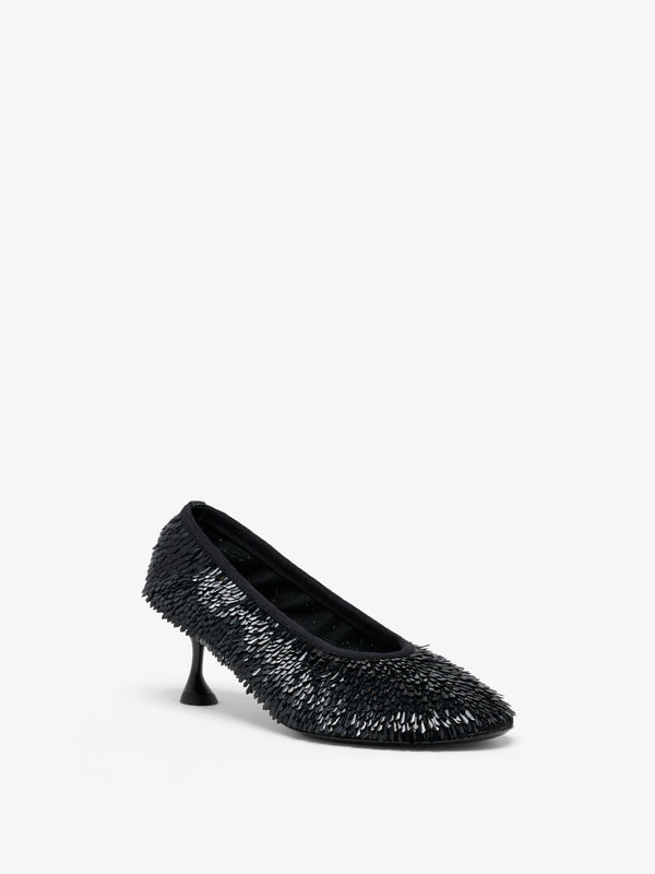 proenza schouler Proenza Schouler Tee Sequin Pumps - Black