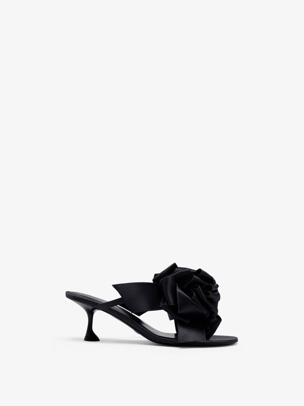 proenza schouler Proenza Schouler Tee Souvenir Sandals in Satin - Black