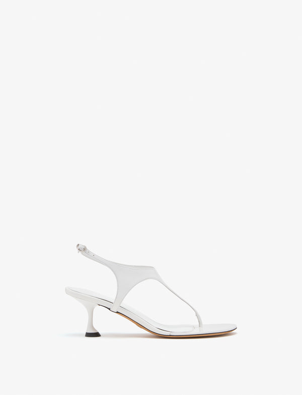 proenza schouler Proenza Schouler Tee Thong Sandals in Slick Nappa - White
