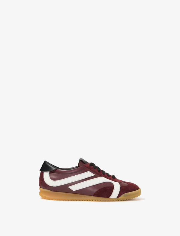 proenza schouler Proenza Schouler Track Sneakers - Oxblood/Ivory