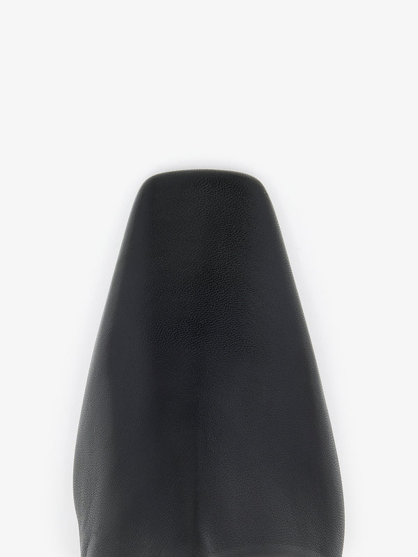 Proenza Schouler Proenza Schouler Trap Flat Boot In Nappa - Black