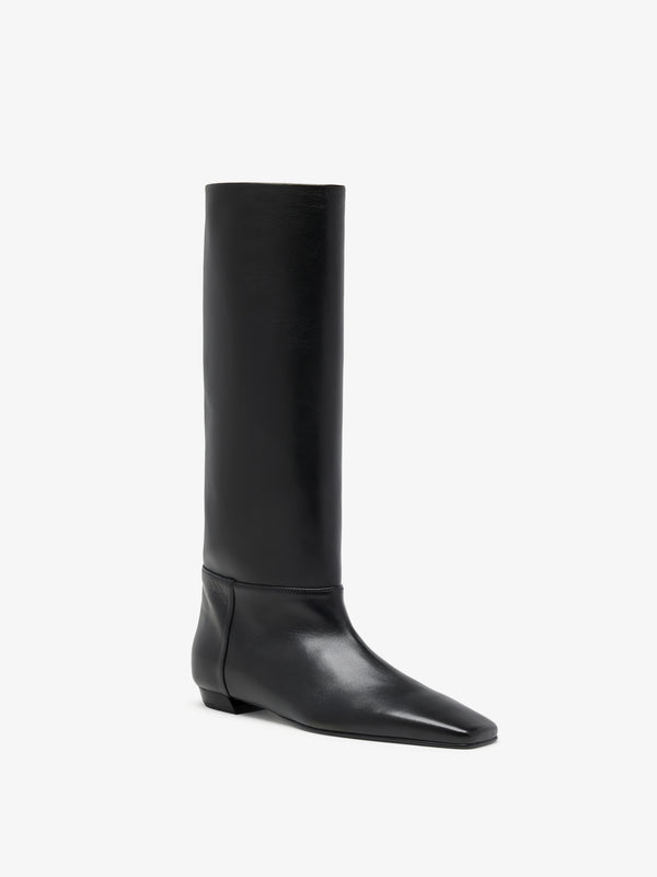 proenza schouler Proenza Schouler Trap Flat Boot in Nappa - Black
