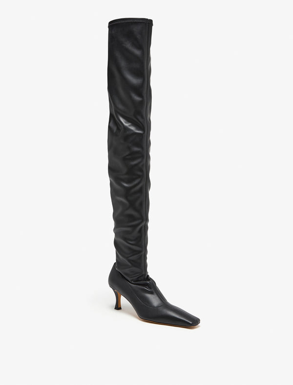 proenza schouler Proenza Schouler Trap Over The Knee Boots - 60mm - Black