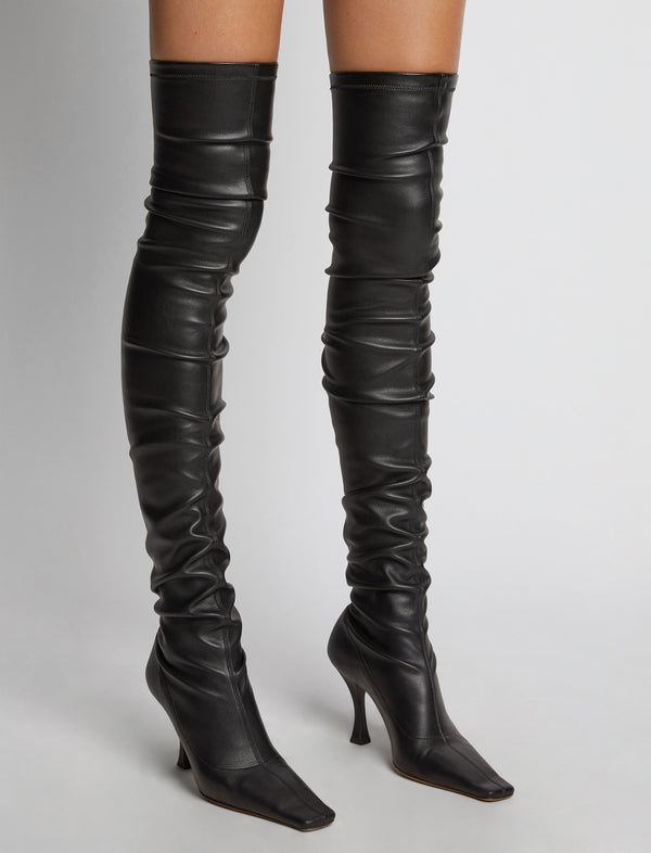 Proenza Schouler Proenza Schouler Trap Over The Knee Boots - 90mm - Black