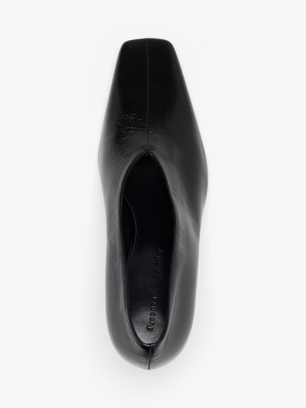 Proenza Schouler Proenza Schouler Trap Pumps In Slick Calf - Black