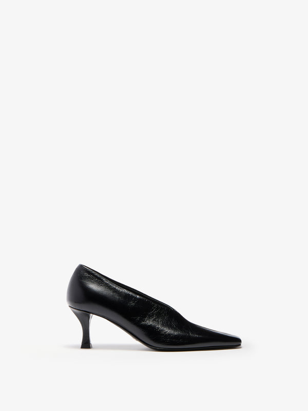 Proenza Schouler Proenza Schouler Trap Pumps In Slick Calf - Black