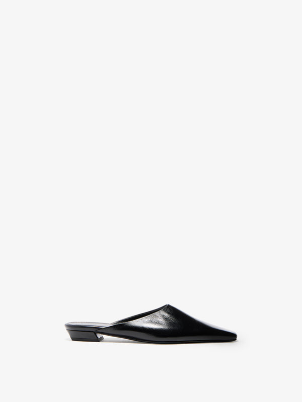 Proenza Schouler Proenza Schouler Trap Slipper In Slick Calf - Black