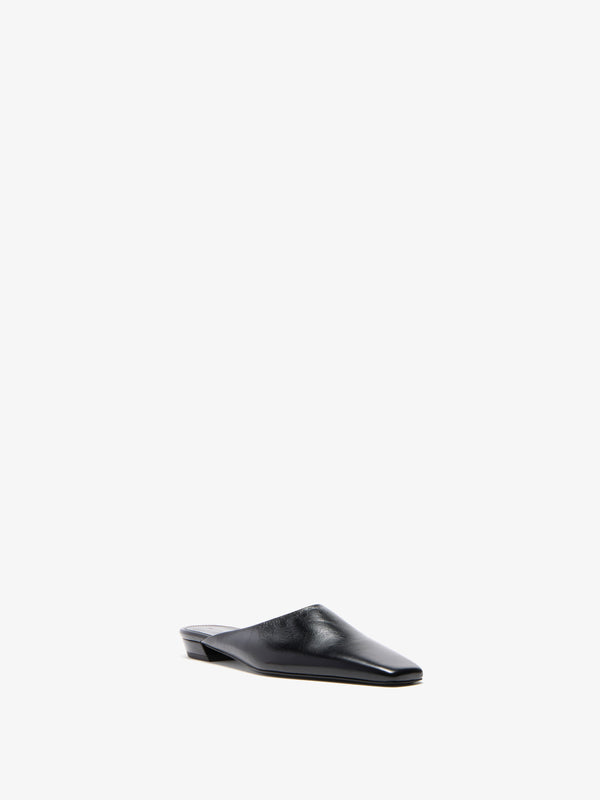 proenza schouler Proenza Schouler Trap Slipper in Slick Calf - Black