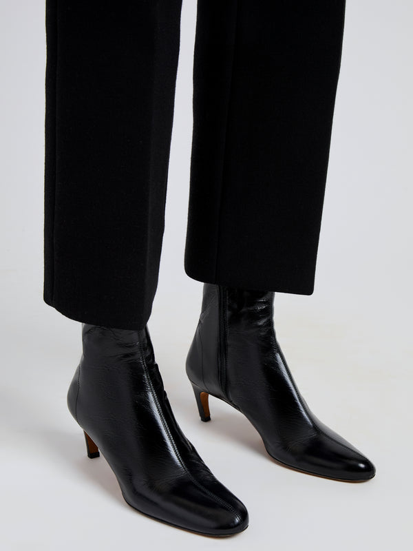 Proenza Schouler Proenza Schouler Uma Ankle Boots In Slick Calf - Black