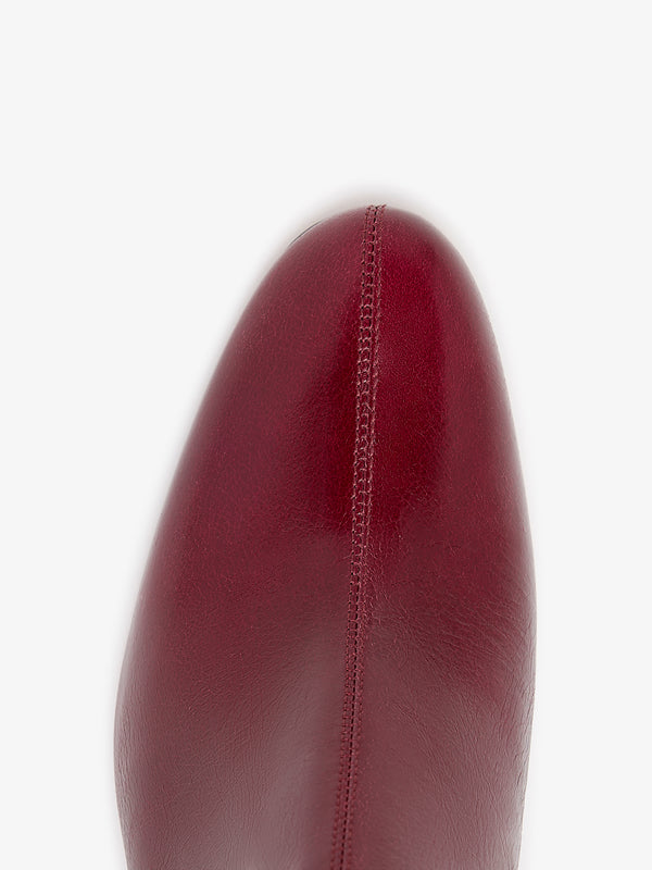 Proenza Schouler Proenza Schouler Uma Ankle Boots In Slick Calf - Merlot