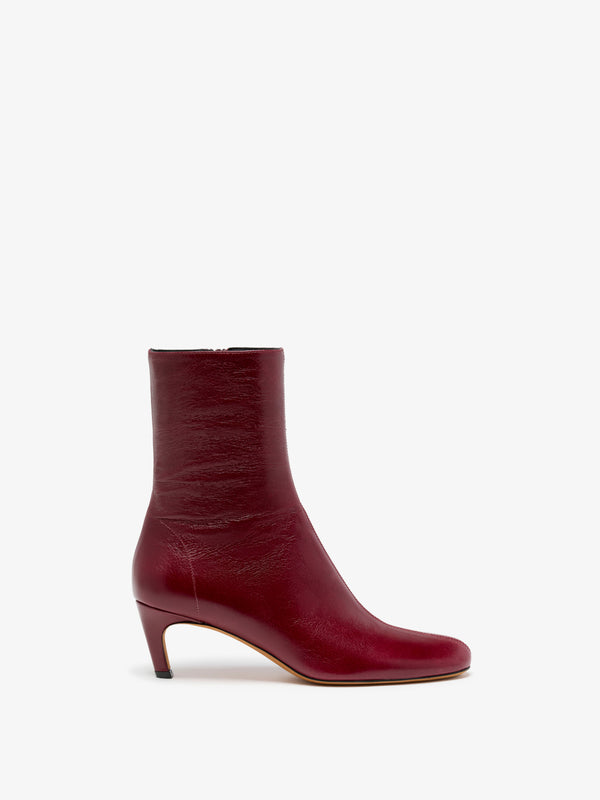 Proenza Schouler Proenza Schouler Uma Ankle Boots In Slick Calf - Merlot