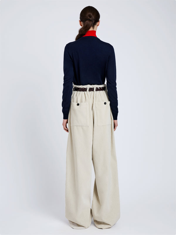 Proenza Schouler Proenza Schouler Vivian Top In Argyle Knit - Navy Multi